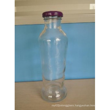 Round Juice Bottles With Caps 318ml